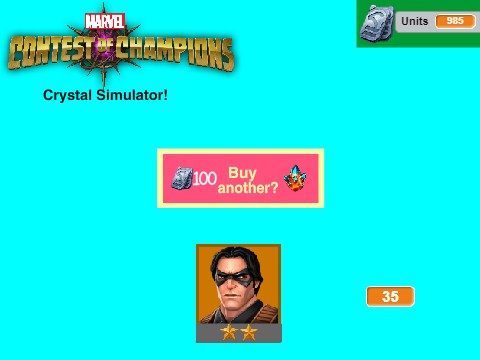 Marvel Contest Of Champions Crystal Simulator 
