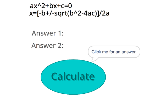 Quadratic Formula Calculator