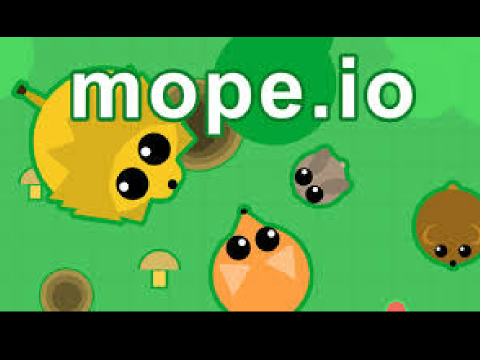Mini Mope.io on land 1-player. Remix please!