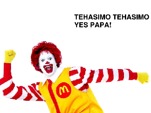 Where Ronald McDonald At?