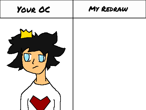 Remix with your OC and I will Redraw it remAx