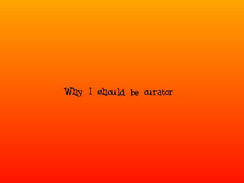 Curator Application