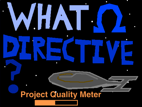¶ What Omega Directive? ¶