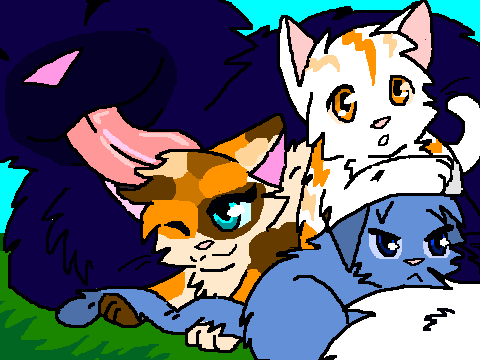 Shadebloom's first litter of kits 