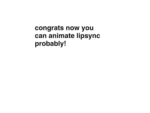 lipsync animation tutorial
