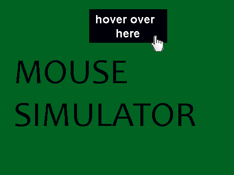 mouse simulator