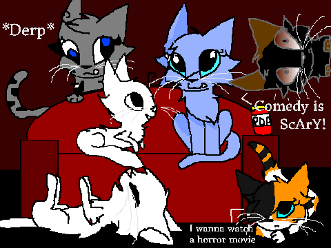 Add your OC watching Comedy: remix remix remix