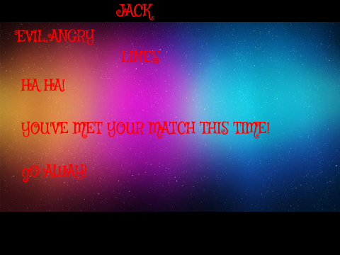 the lost wizard audition for Jack!