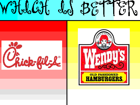 Chick-fl-a vs Wendy's