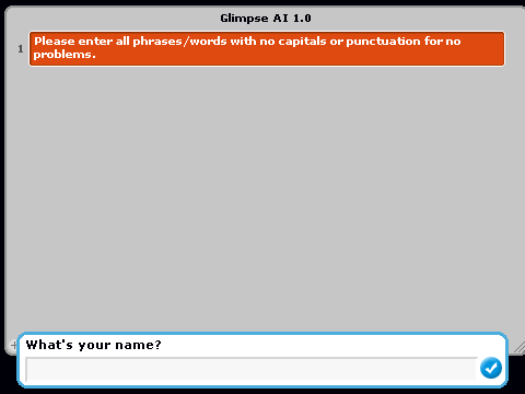 Glimpse AI (Chatbot) v.1.0
