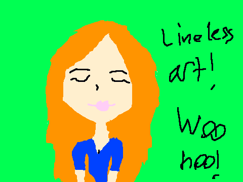 Lineless art