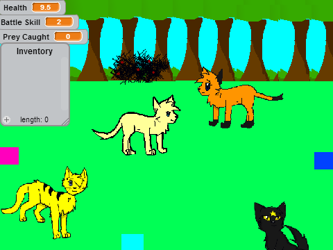 Warrior cat game test