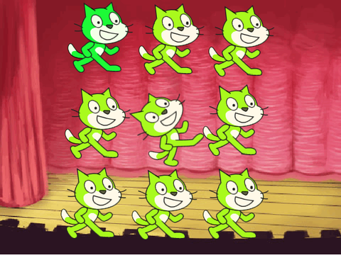 the dancing cats