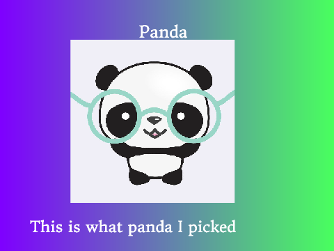 Panda Drawing