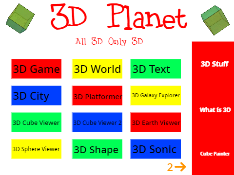 3D Planet!