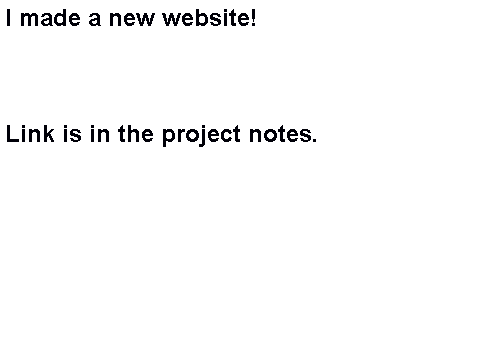 New website!