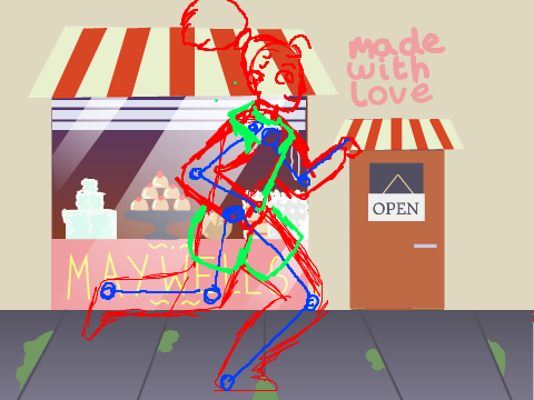 Some old, unfinished walk cycle