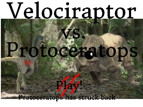 Dinosaur Battle Game  remix