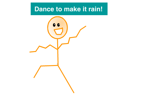 Interactive Rain Dance