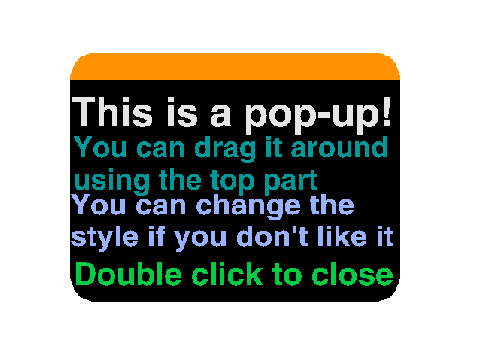Movable Pop-up