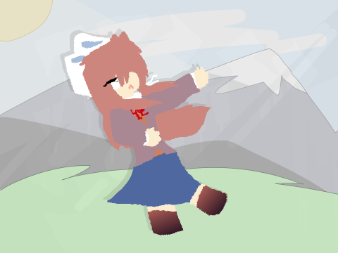 - PEPPER STEAK - [ DDLC MEME ] MONIKA