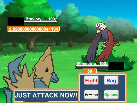 Pokémon battle