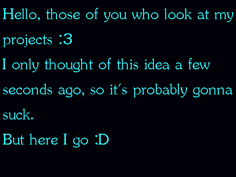 Information About Me :D
