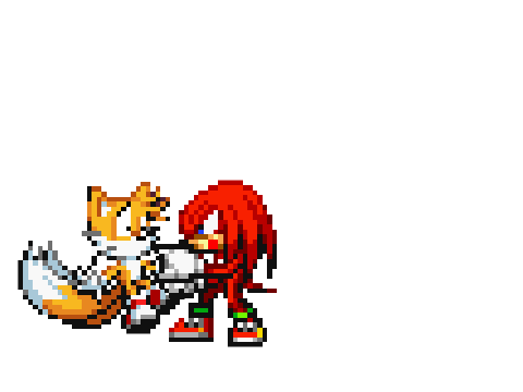 You gotta start taking the thug life more serious - Tails & Knuckles joke