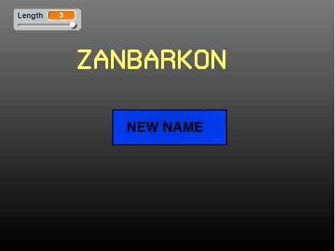 Random Name Generator