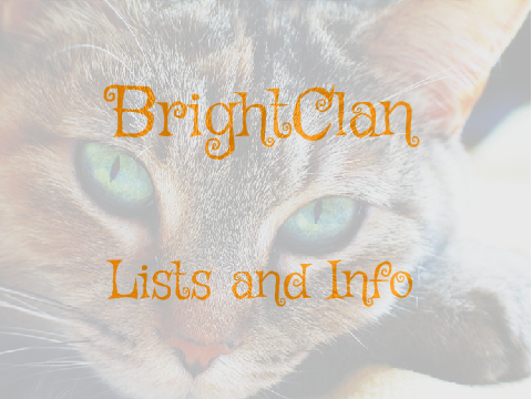 BrightClan Lists and Info