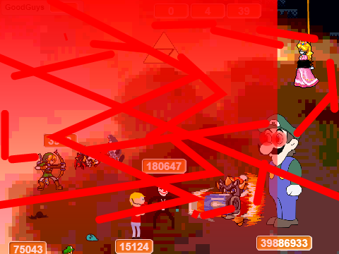 add yourself fighting weegee for princess peach 2018 THA KING IS HERE remix