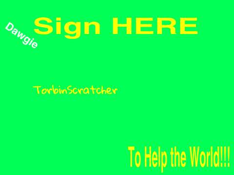 Sign This To Help Stop Bullying!!!