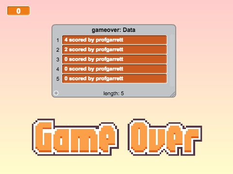 Flappy Bird Prototype Game (debug)