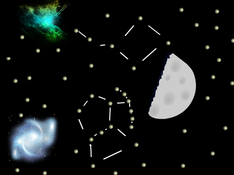 Night Sky Parallax(ish) | From Dusk 'Till Dawn 