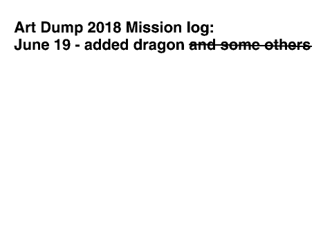 Art Dump 2018 (Version 1)