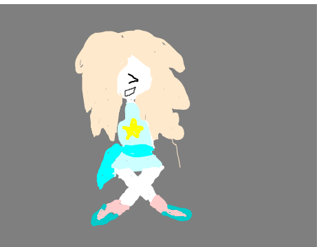 Steven Universe (PEARL!!) with long hair