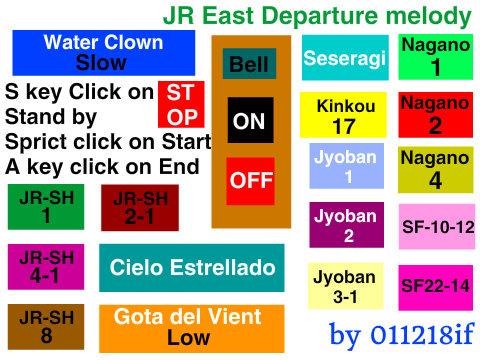JR東日本 JR発車メロディー 再現