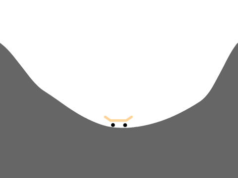 Skateboard physics