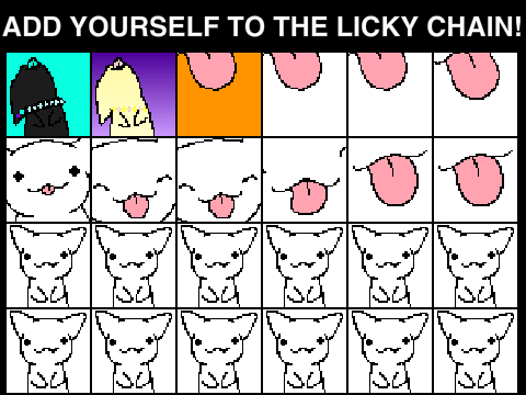 My link in the Licky Chain (Add Yourself)! remix