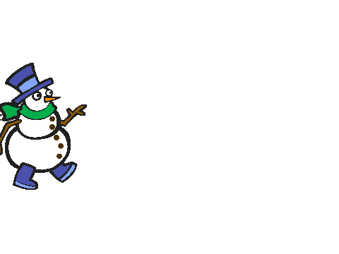 walking snowman