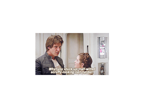 leia mad at han[poor han]