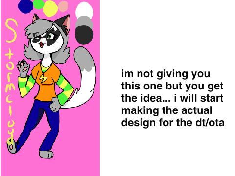 an example of character design ability