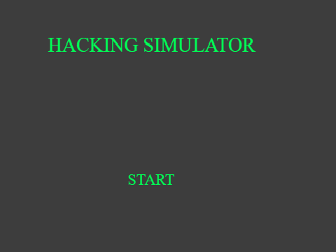 Hacking Simulator
