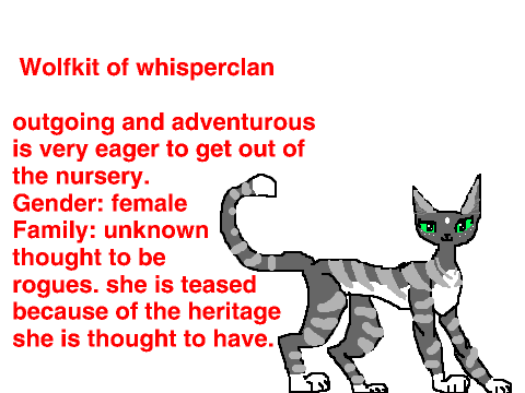 Wolfkit of Whisperclan