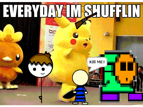 EVERY DAY IM SHUFFLIN'