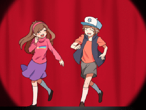 Dipper Ve Mabel Dans