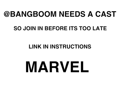 Addverticement: we need marvel roles(remaking of infinity wars)