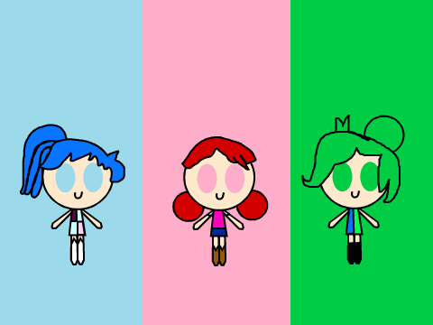 The Powerfluff Girls: Main Characters