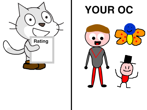 Give me your OC and I will rate it OPEN remix