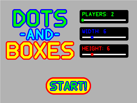 Dots and Boxes 100% Pen